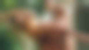 Huge dong by the pool