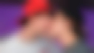 Brave twink takes a huge one